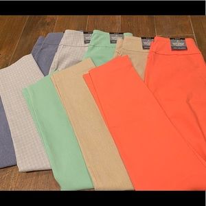 5 pairs NWT Van Heusen pants size 6